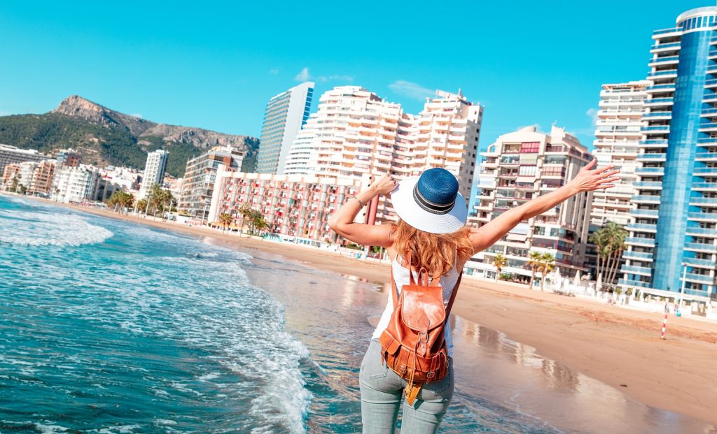 Calpe city and tropical beach, Alicanta -  Apply for a Visa in Spain